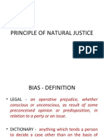 Natural Justice