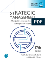Fred David - Strategic Management - A Competitive Advantage Approach, Concepts and Cases (Team-IRA) - Pearson (2023)