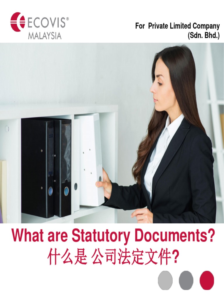 Statutory Documents Under Companies Act 1965 2016 | PDF | Business ...