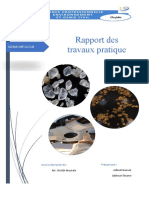 Rapport Du TP Sédimontologie