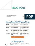 English Classes Grammar - Vocabulary