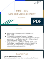 Data and Digital Economy