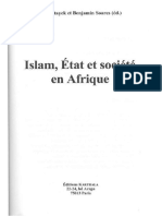 Islam, état et société en afrique