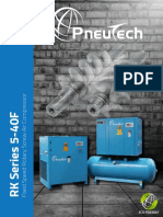 PneuTech RK Fixed Speed Rotary Screw Compressor Brochure