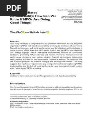 5 NPO Web based accountabiliyt