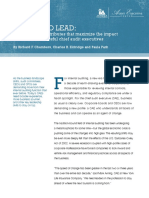 License To Lead - Seven Personal Attributes That Maximize The Impact of The Most Successful Chief Audit Executives