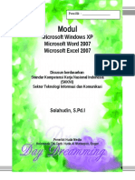 Adoc - Pub - Modul Microsoft Windows XP Microsoft Word 2007 Mic