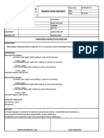 Painting Inspection Report