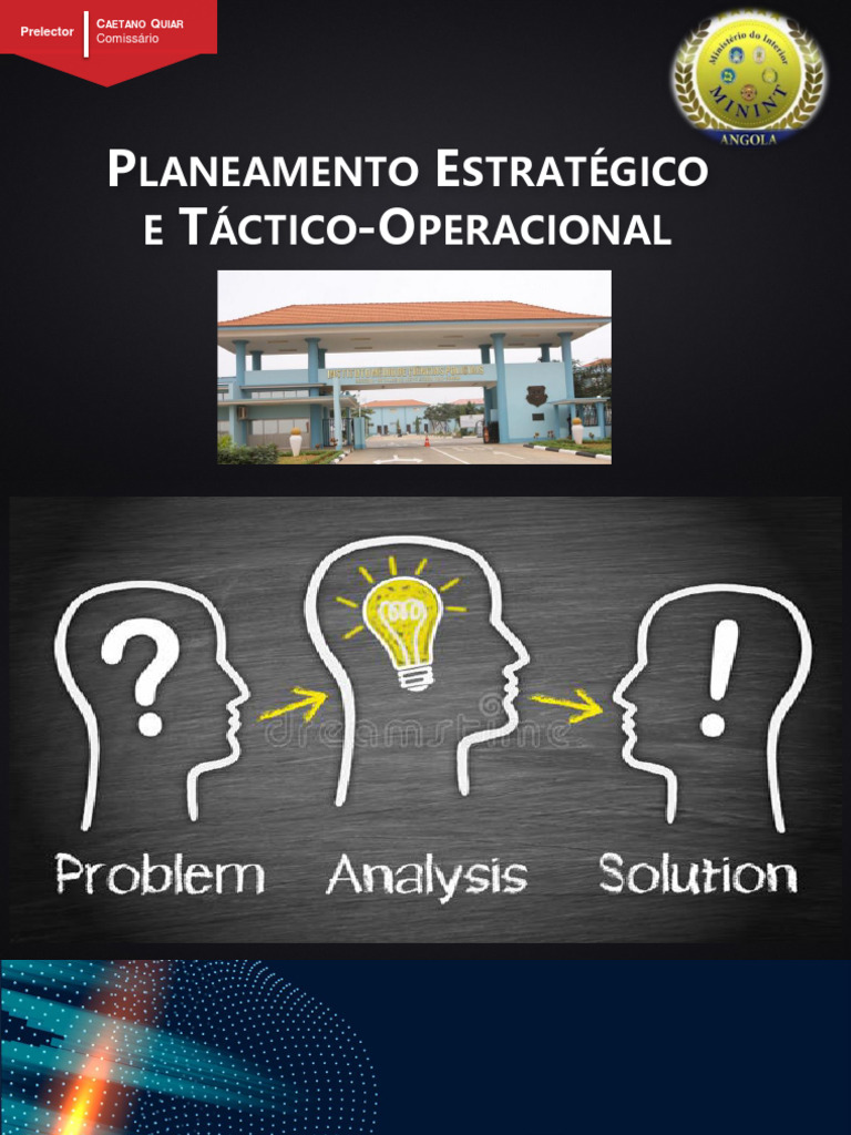 Planeamento Estratégico e Operacional | PDF | Análise SWOT | Planejamento