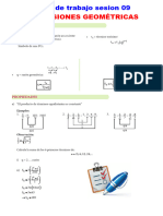 Progresion Geométrica para Cuarto Grado de Secundaria