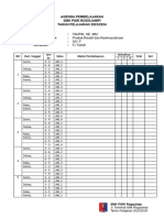 Agenda Pembelajaran PKK Ganjil