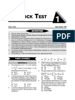 Mock Test - 1