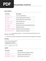 Adb Android Debug Bridge Cheatsheet