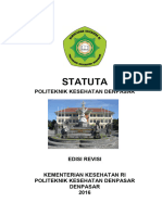 Statuta Poltekkes Denpasar 2019