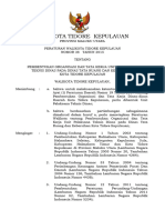 Perwali No 38 Tahun 2015 Tentang Uptd Tata Ruang Dan Kebersihan