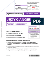 Jezyk Angielski 2023 Czerwiec Matura Rozszerzona