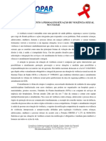 Fluxo de Atendimento À Pessoas em Situação de Violência Sexual