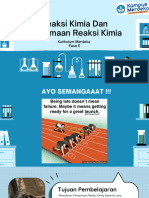 Materi Reaksi Kimia Dan Persamaan Reaksi