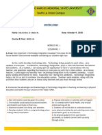 Dela Cruz JC Carlo Bepe 116 Module 1 Part 1 Activities