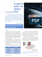 Requisitos para La Homologación de Pilotos Traseros de Automóvil