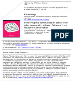 17 - Identifyng The Communication Activities of Older People With Aphasia
