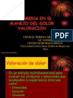 Enfermeria y Dolor Valoracion