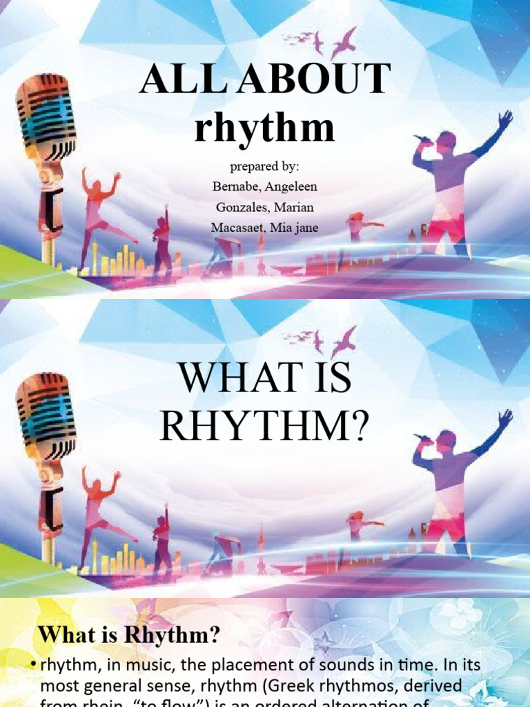 All About Rhytm Pdf Rhythm Music Theory