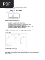 C++ Notes