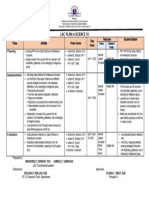 LAC Action Plan For Code of Ethics SY 2021-2022