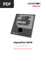 142-PilotSea AM AlphaPilot MFM Install Manual 12-2-2019