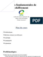 CHAPITRE VI - Notions Fondamentales de Chiffrement