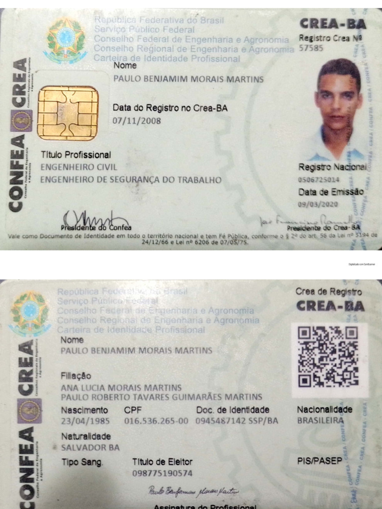 Carteirinha Paulo | PDF