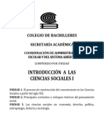 Introduccion A Las Ciencias Sociales I 1