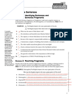 GFW-G12.6.1 Sentences and Fragments