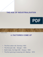 The Age of Industrialisation