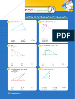 Resolucion de Triangulos Rectángulos 4to PDF