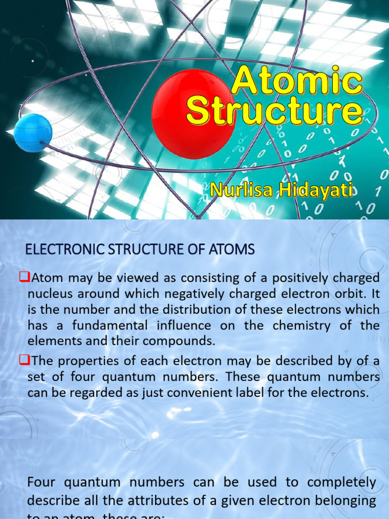 Struktur Atom | PDF | Atomic Orbital | Atomic Nucleus