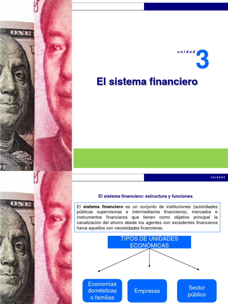 Estructura y funciones del sistema financiero | PDF | Sistema ...