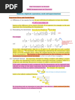 Notes Algebraic Expressions