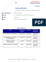 AR-CP-0389 Procedimiento Laboratorio Bionefro