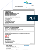 Cellclean Auto Safety Data Sheet English