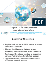Chapter 1 - An Introduction To International Marketing