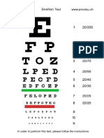 Eye Chart Template 40