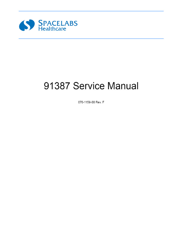 Service Manual - Manualzz | PDF