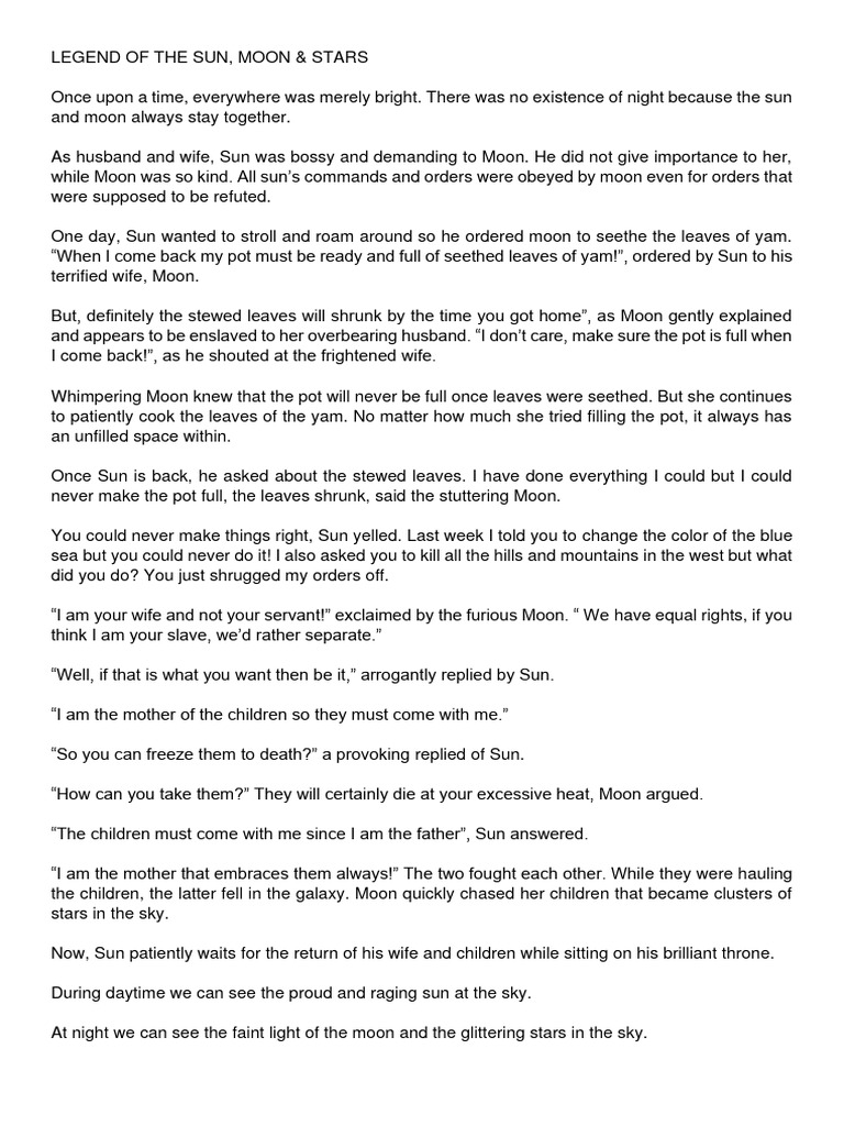 Legend of The Sun PDF