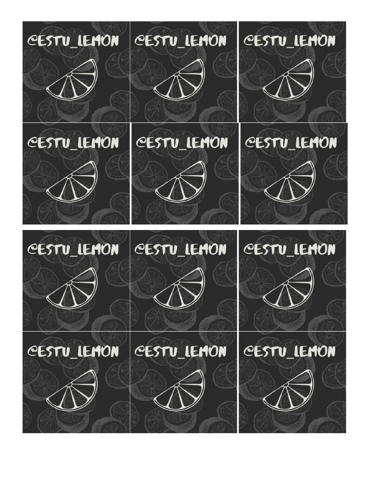 Lemon 2 | PDF