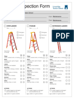 Ladder-Safety-Inspection-Form-Editable - Template