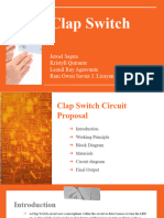 Clap Switch Proposal