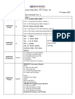 PT 2 - Portion & Date Sheet - Grade IX