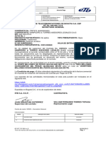 Acta de Pago No. 1 Contrato CW7073